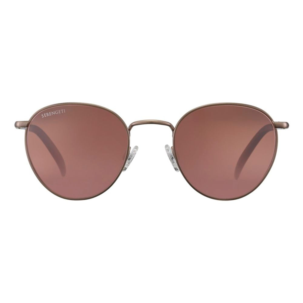 Serengeti Brown Metal Sunglasses | Regal Royce