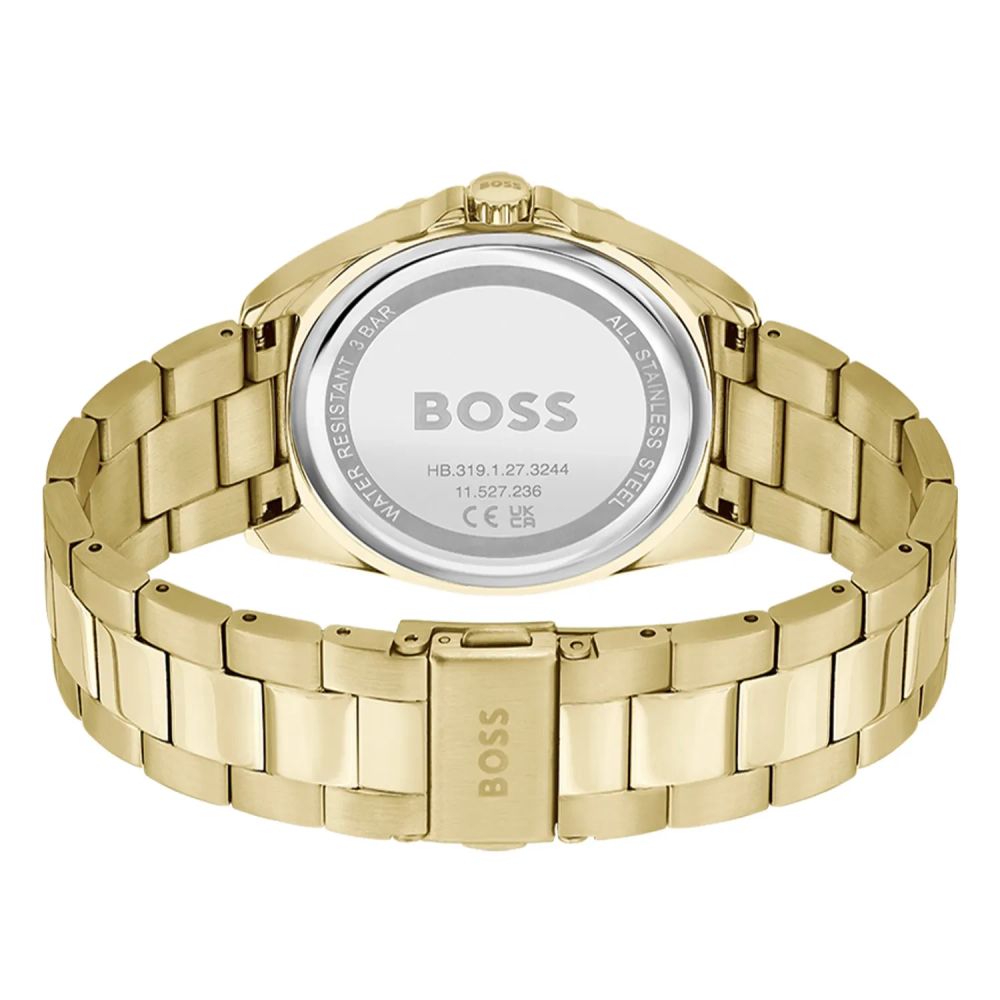Hugo Boss Gold Stainless Steel Dress Watch | Regal Royce