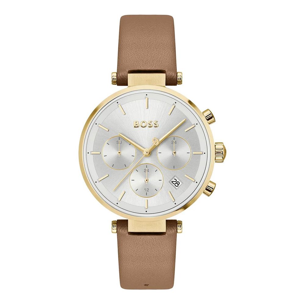 Hugo Boss Brown Leather Dress Watch | Regal Royce