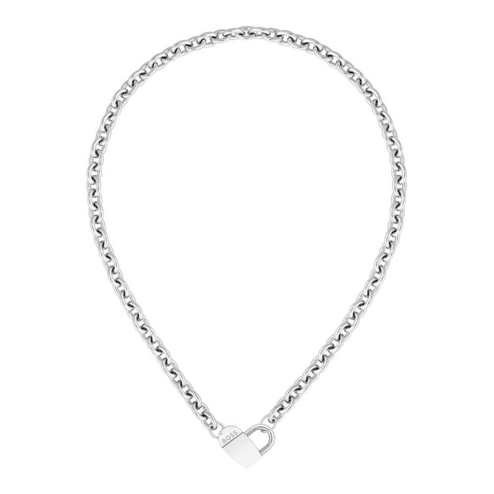 Hugo Boss Gray Stainless Steel Necklace | Regal Royce