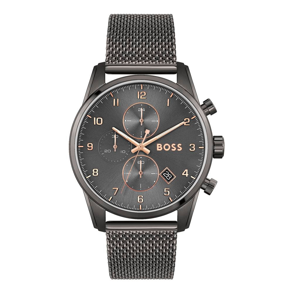 Hugo Boss Gray Stainless Steel Dress Watch | Regal Royce