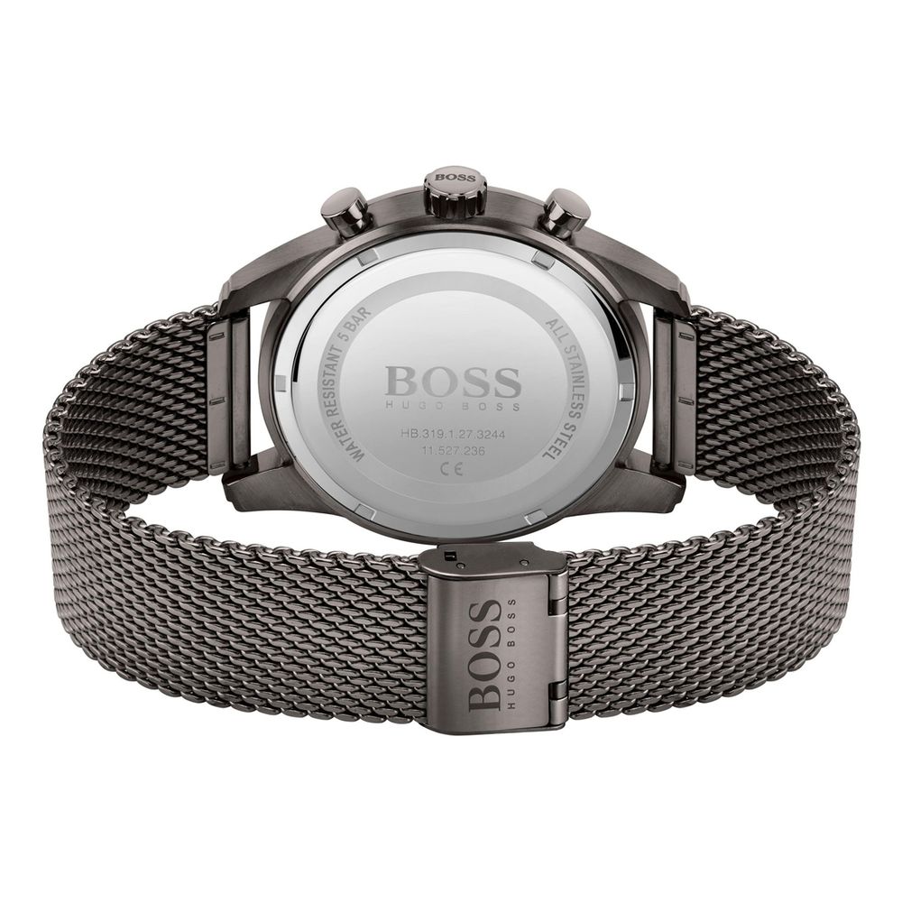 Hugo Boss Gray Stainless Steel Dress Watch | Regal Royce