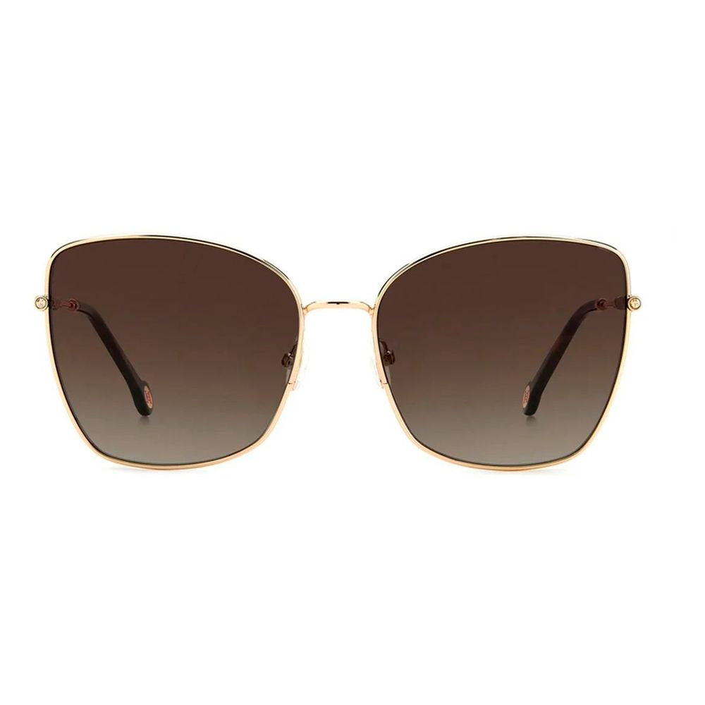 Carolina Herrera Gold Metal Sunglasses | Regal Royce