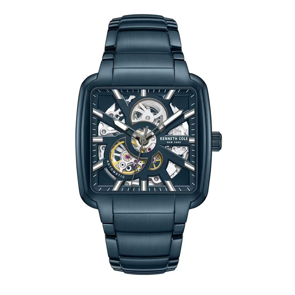 Kenneth Cole Blue Stainless Steel Bracelet Watch | Regal Royce