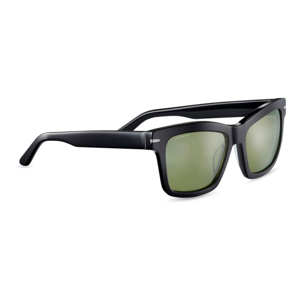 Serengeti Black Plastic Sunglasses | Regal Royce