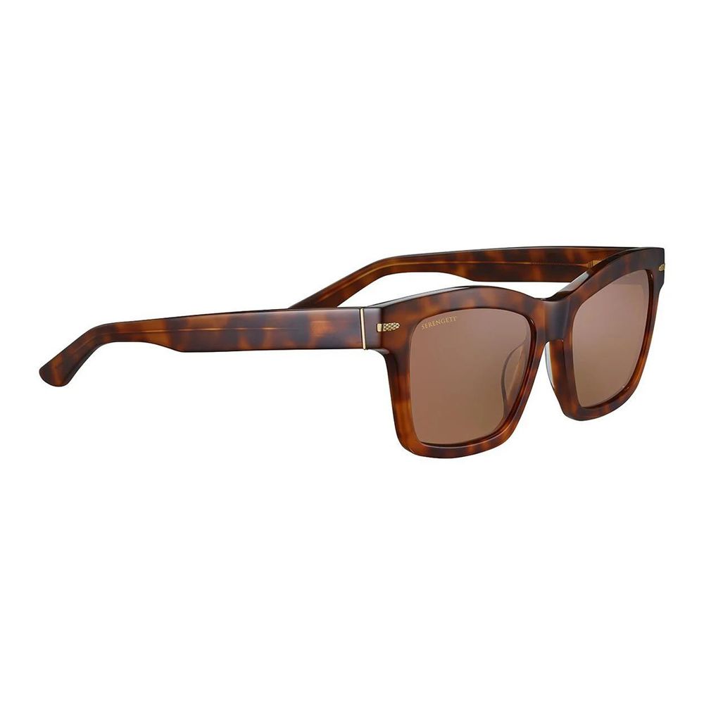 Serengeti Brown Resin Sunglasses | Regal Royce