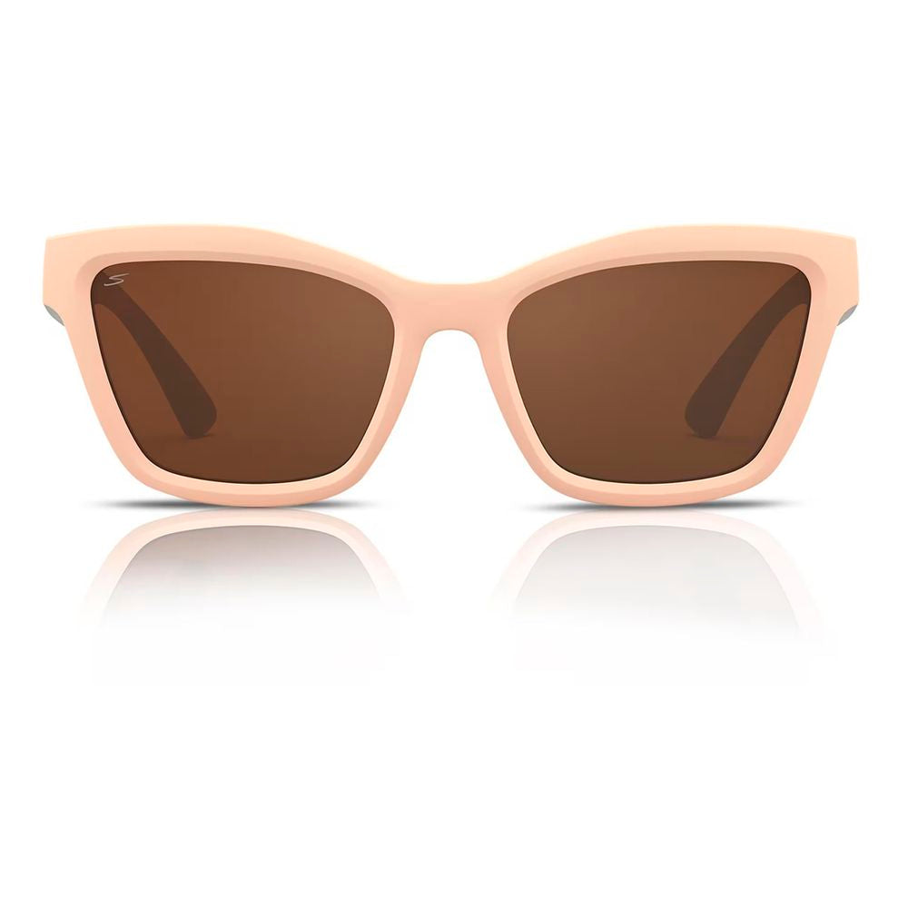 Serengeti White Plastic Sunglasses | Regal Royce