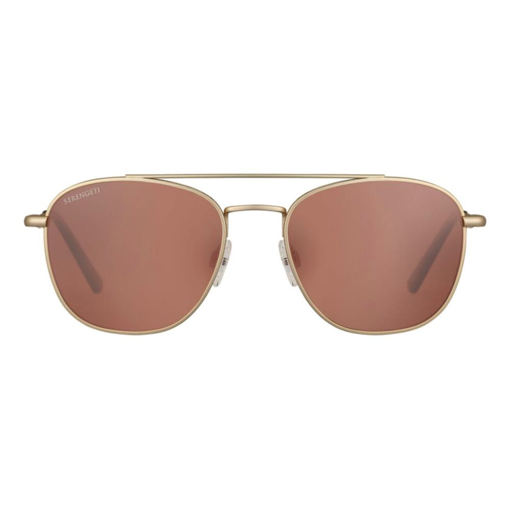 Serengeti Gold Plastic Sunglasses | Regal Royce