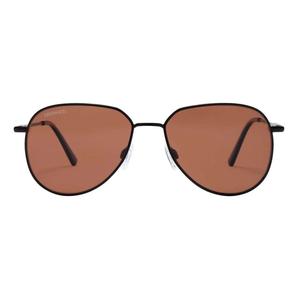 Serengeti Black Plastic Sunglasses | Regal Royce