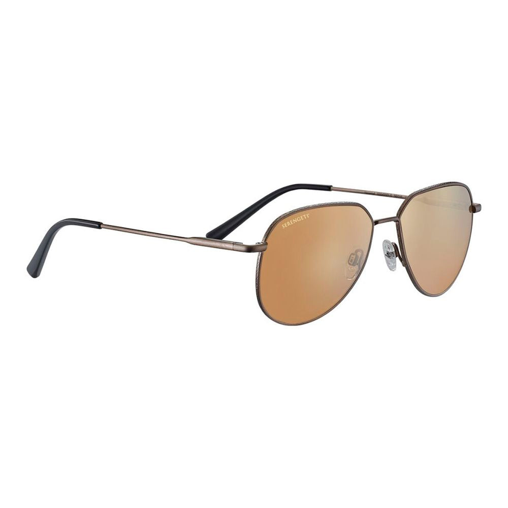 Serengeti Brown Plastic Sunglasses | Regal Royce