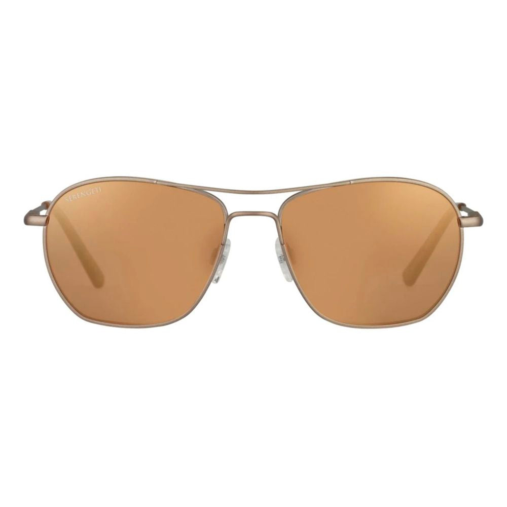 Serengeti Brown Metal Sunglasses | Regal Royce