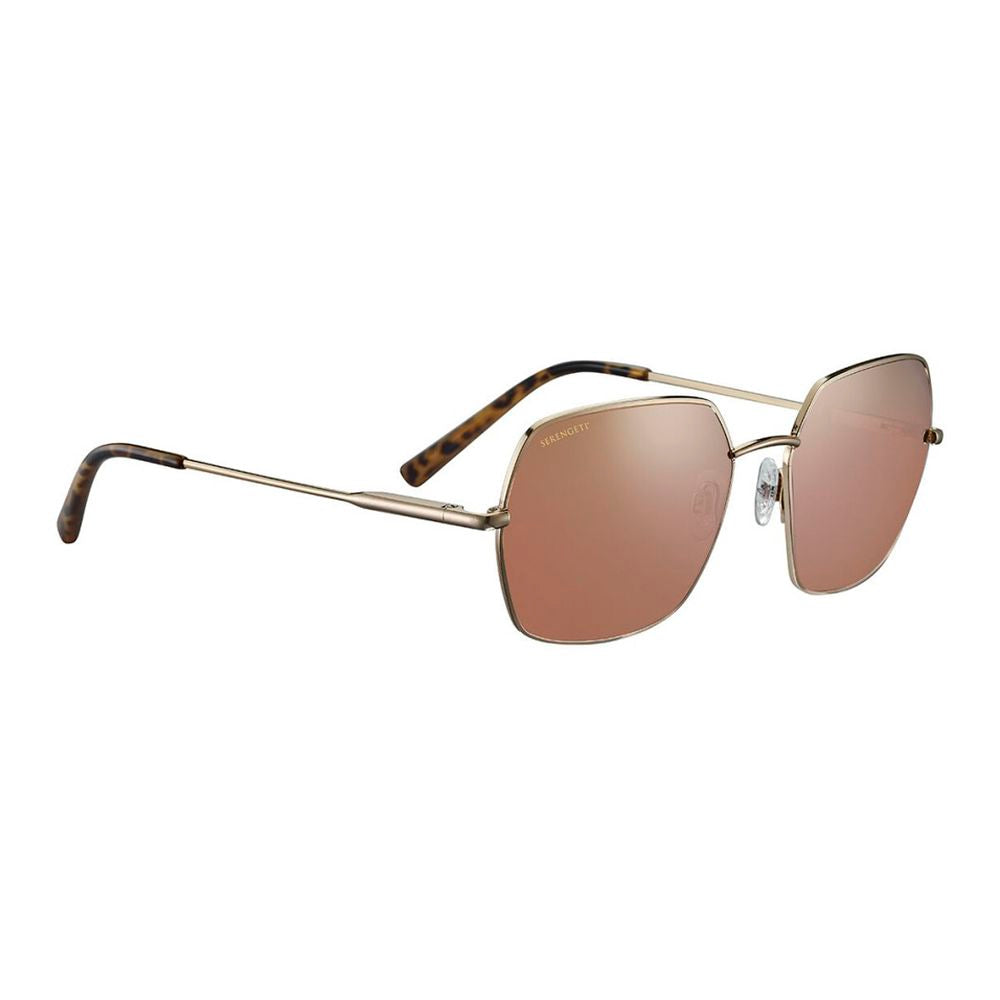 Serengeti Gold Metal Sunglasses | Regal Royce