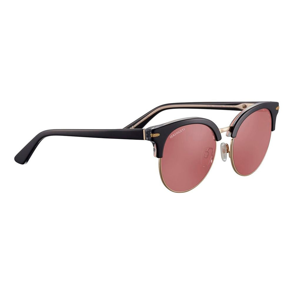 Serengeti Black Acetate Sunglasses | Regal Royce