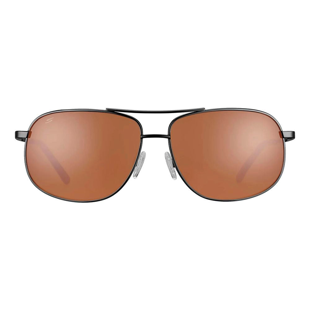 Serengeti Gray Metal Sunglasses | Regal Royce