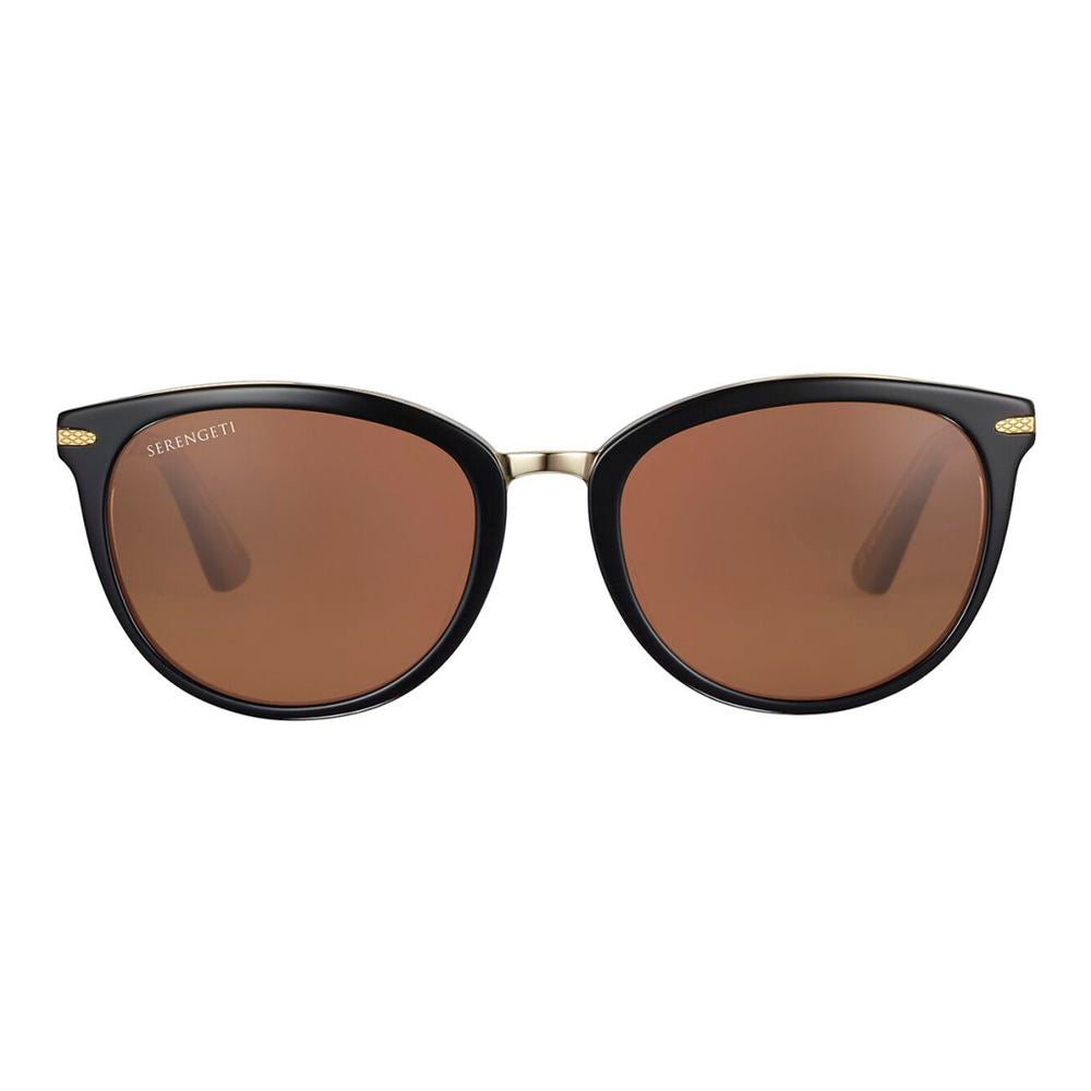 Serengeti Black Plastic Sunglasses | Regal Royce