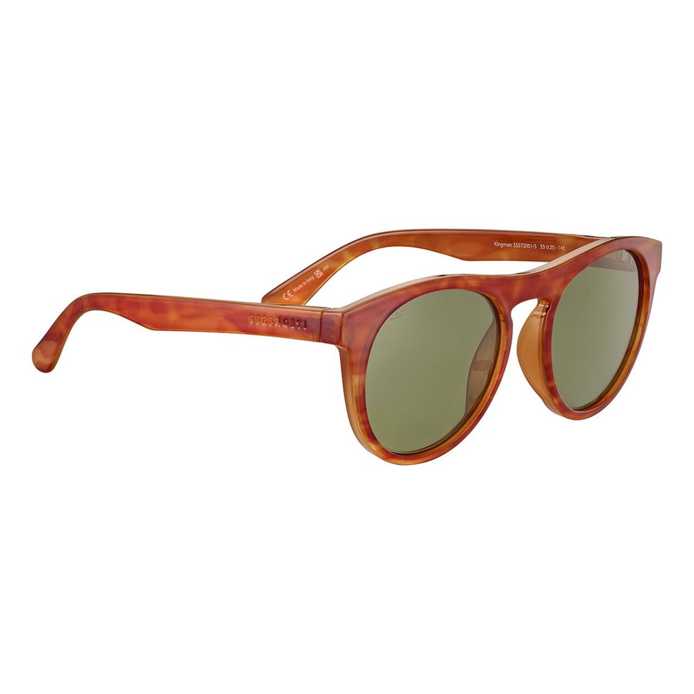 Serengeti Brown Resin Sunglasses | Regal Royce