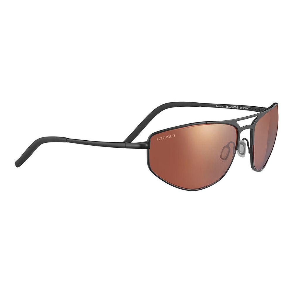Serengeti Black Resin Sunglasses | Regal Royce