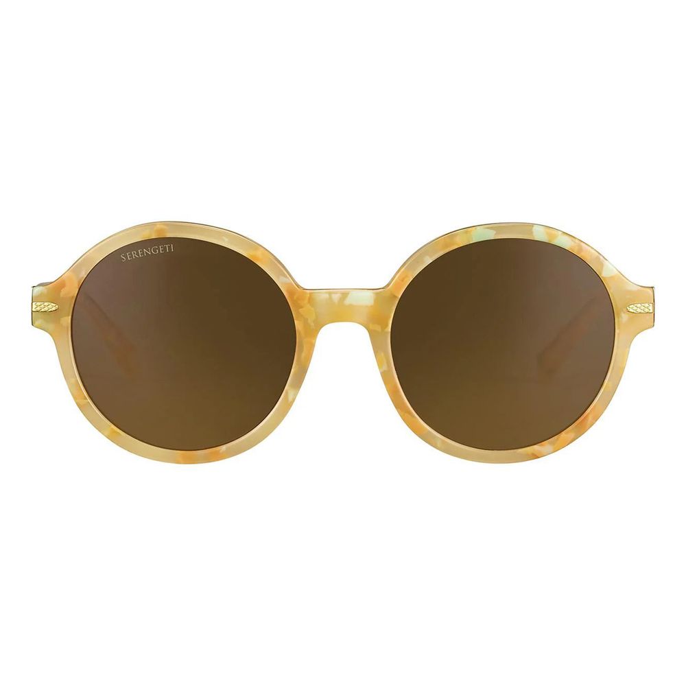 Serengeti Orange Resin Sunglasses | Regal Royce