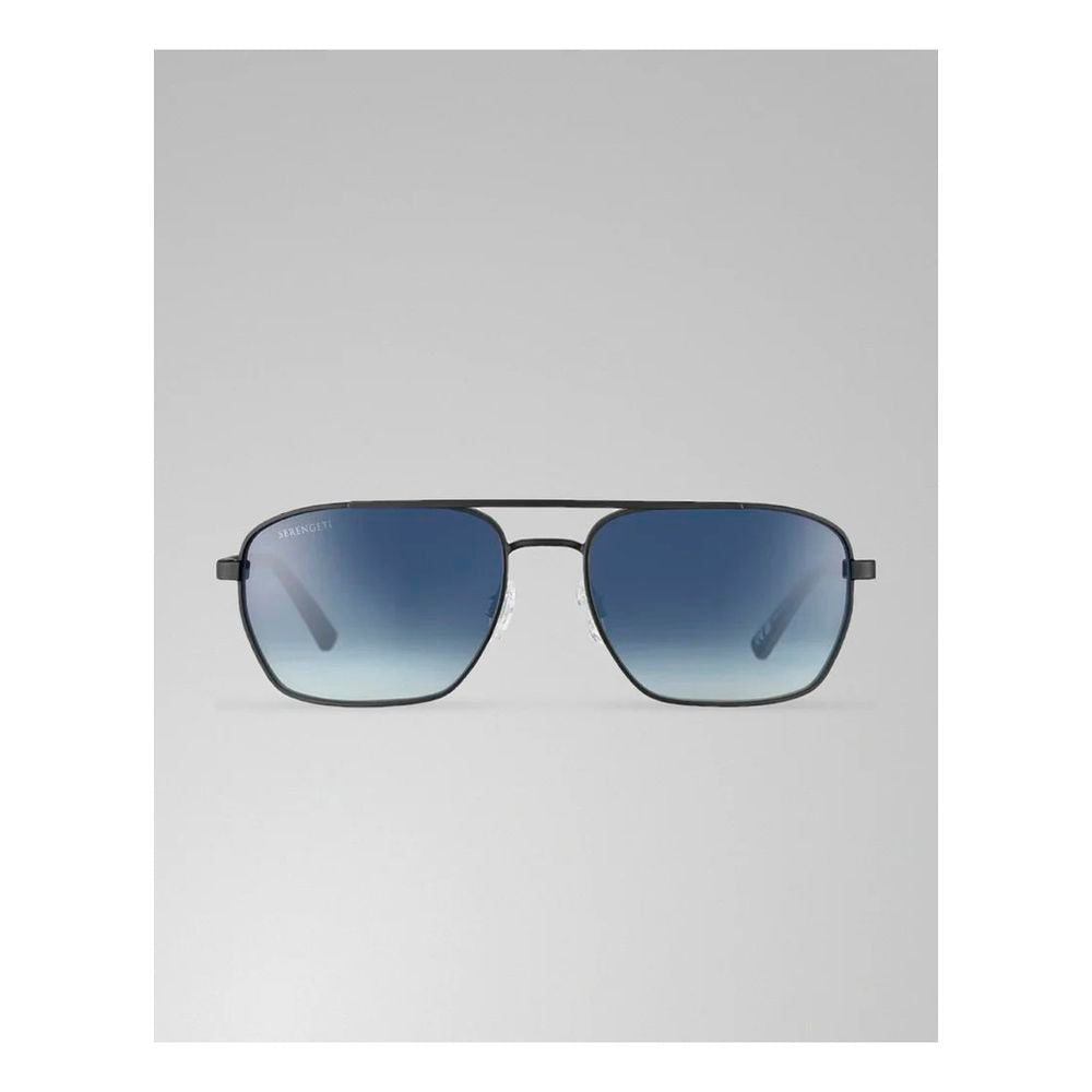 Serengeti Black Metal Sunglasses | Regal Royce