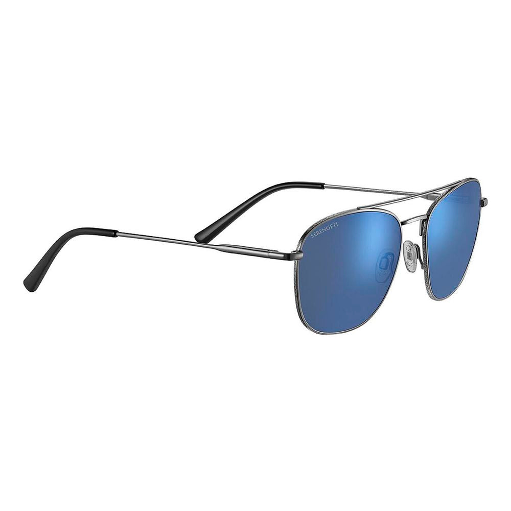 Serengeti Gray Metal Sunglasses | Regal Royce