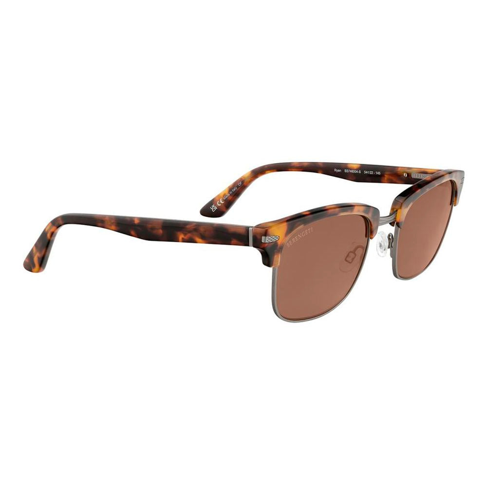 Serengeti Brown Resin Sunglasses | Regal Royce