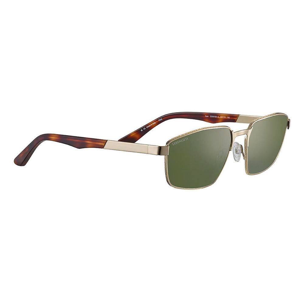 Serengeti Gold Metal Sunglasses | Regal Royce