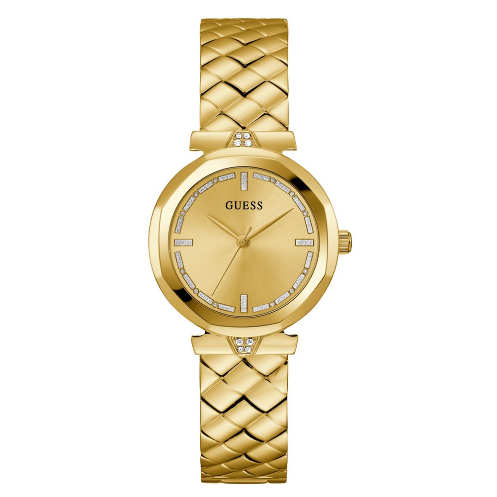 Guess Gold Stainless Steel Dress Watch | Regal Royce
