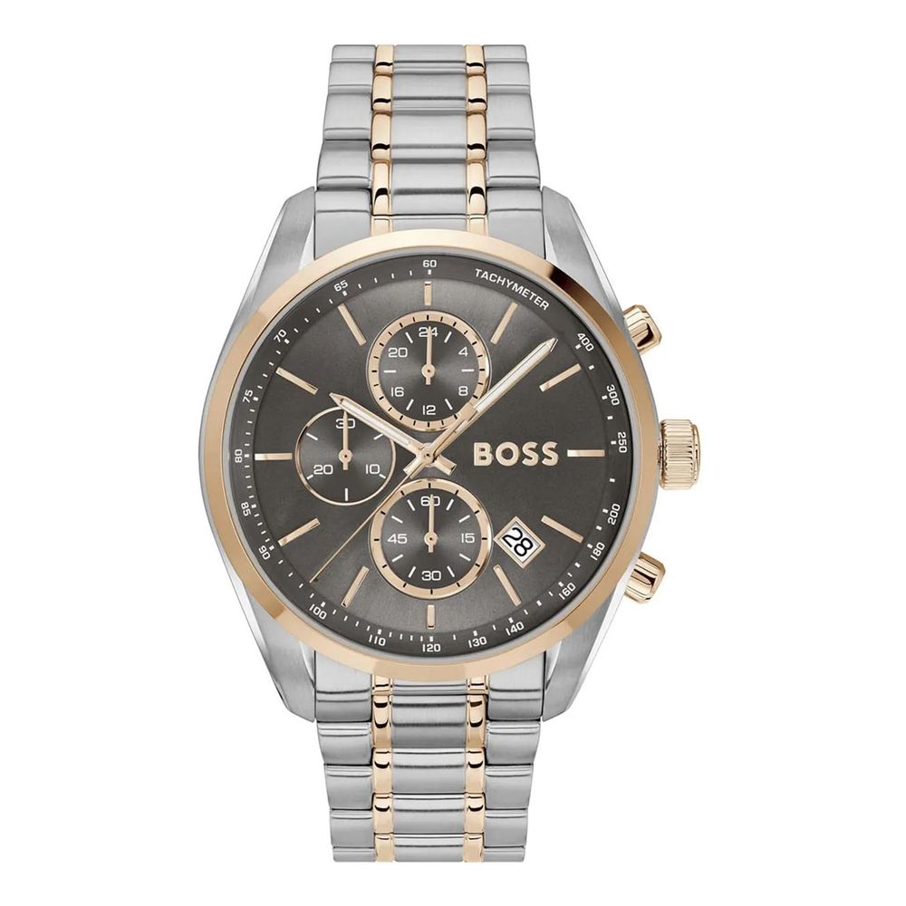 Hugo Boss Gray Stainless Steel Dress Watch | Regal Royce
