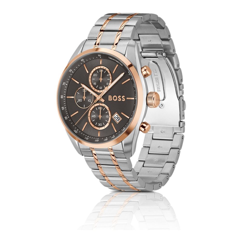 Hugo Boss Gray Stainless Steel Dress Watch | Regal Royce
