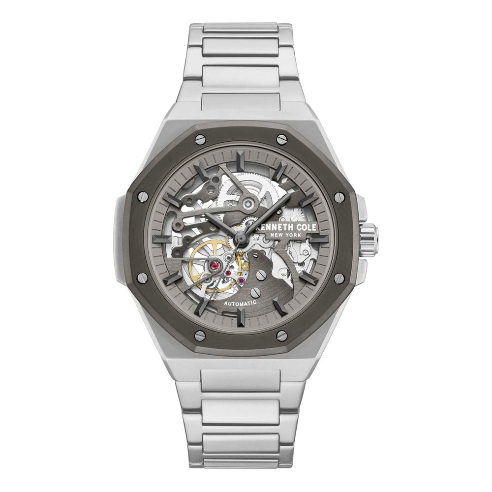 Kenneth Cole Gray Stainless Steel Dress Watch | Regal Royce