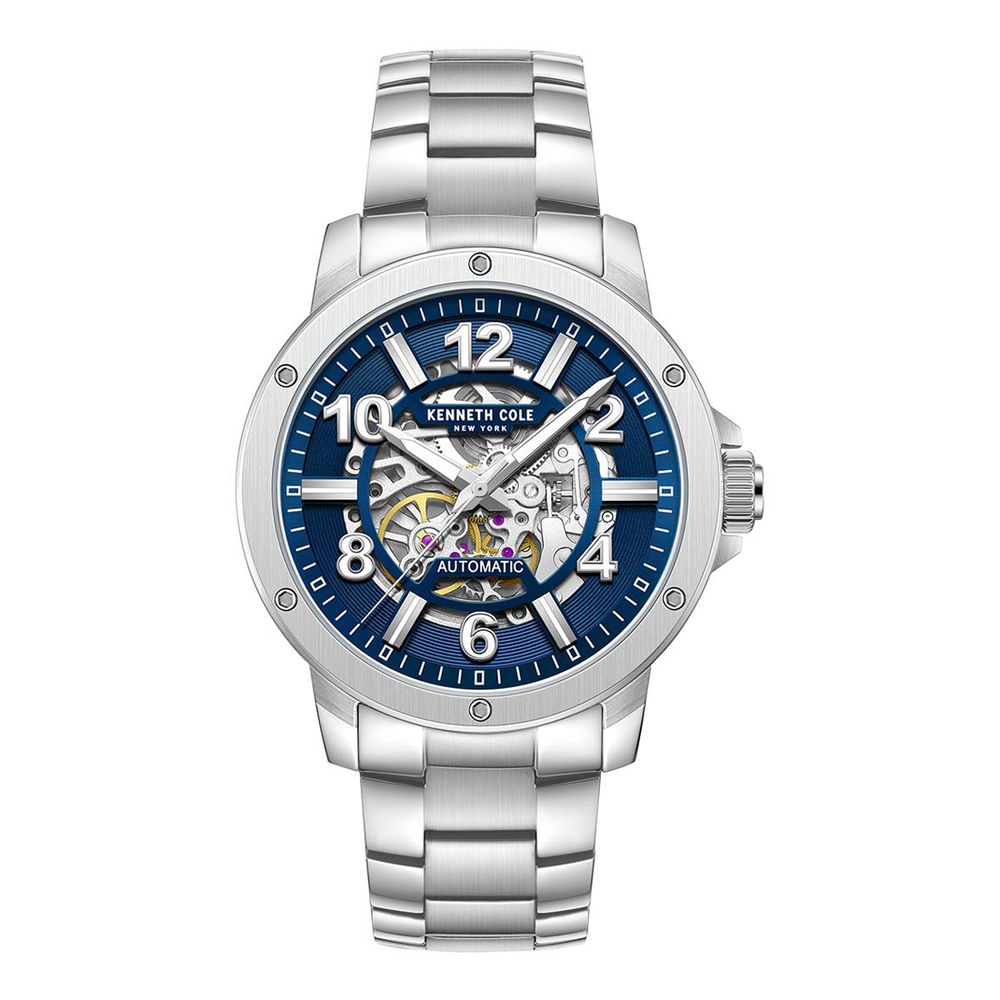 Kenneth Cole Gray Stainless Steel Dress Watch | Regal Royce
