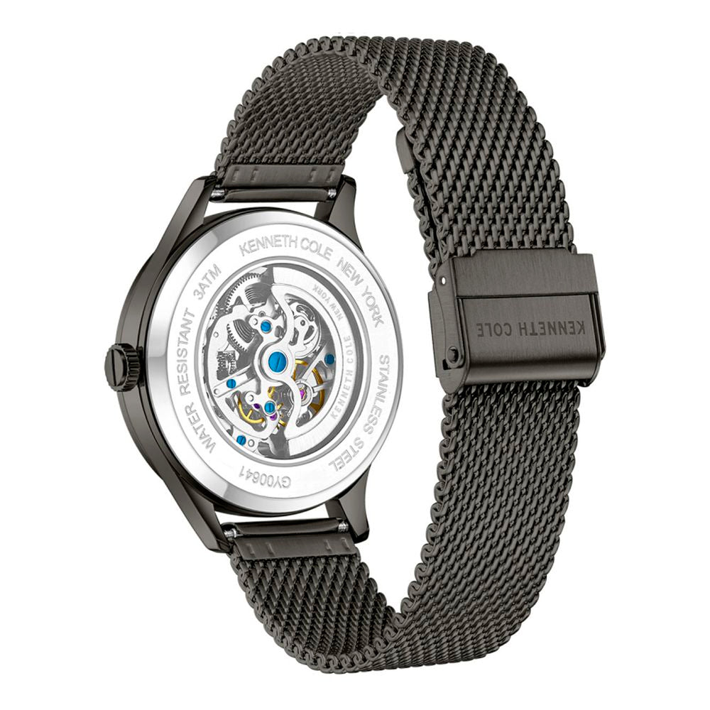 Kenneth Cole Gray Stainless Steel Dress Watch | Regal Royce