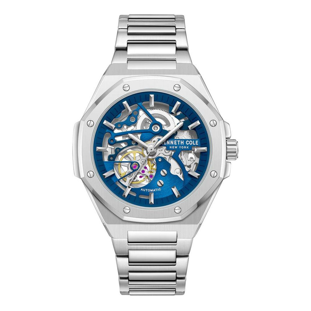 Kenneth Cole Gray Stainless Steel Dress Watch | Regal Royce