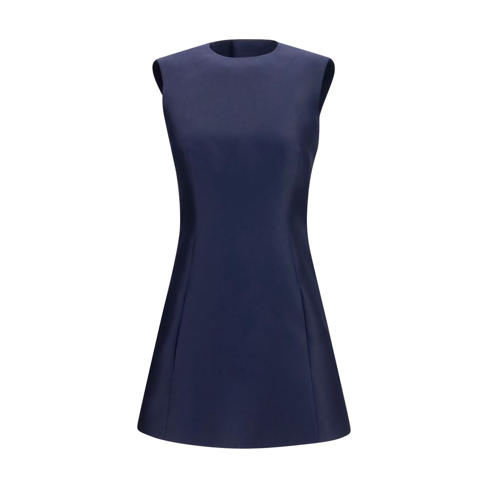 Balenciaga Blue Wool Oves Aries Casual Dress | Regal Royce
