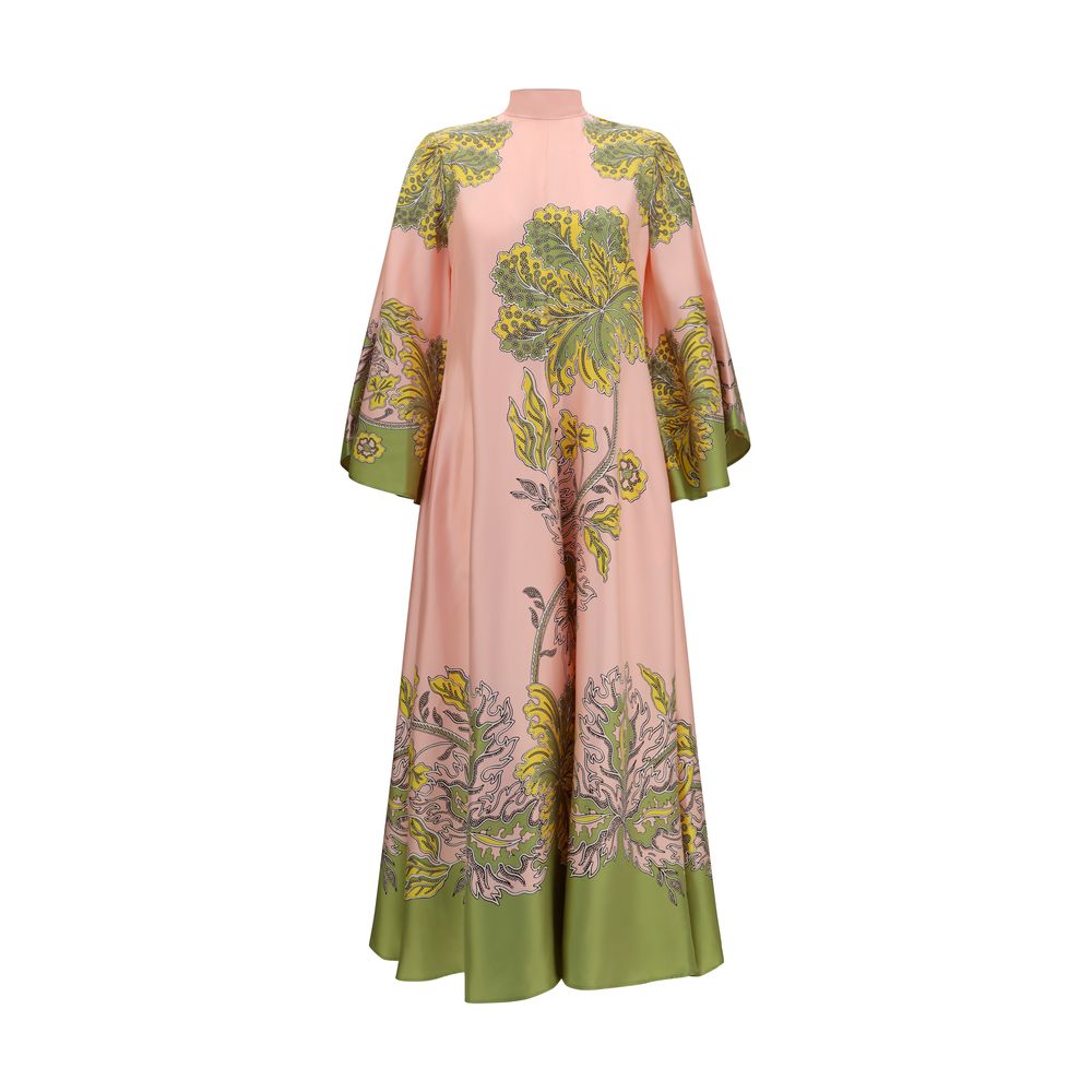 La Double J Multicolor Silk Casual Dress | Regal Royce