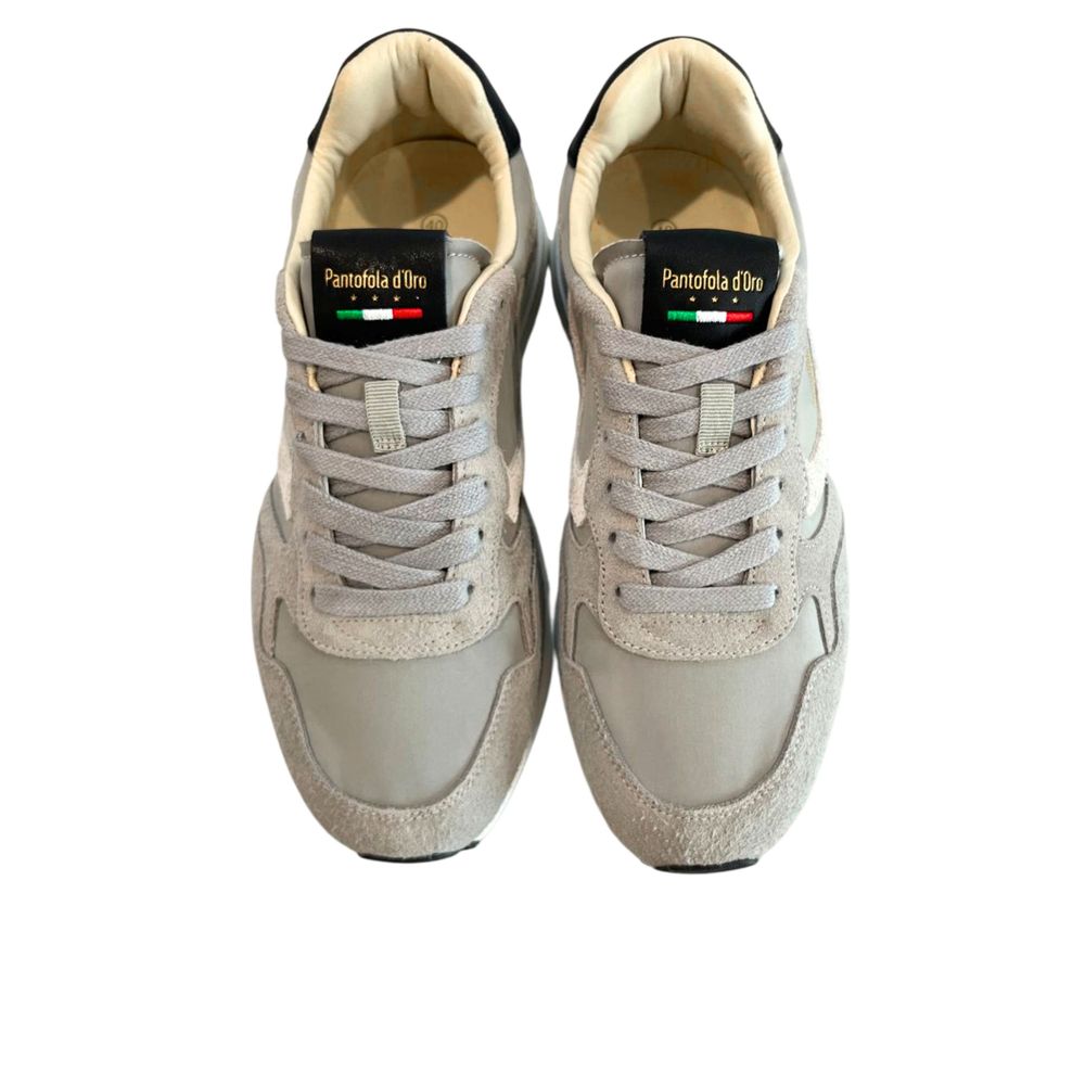 Pantofola D'Oro Grey Suede Men's Sneaker | Regal Royce