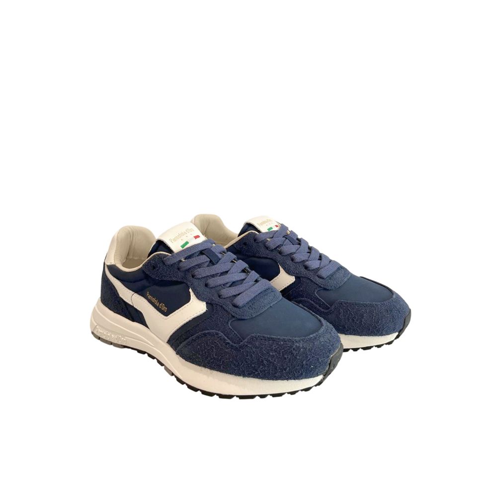 Pantofola D'Oro Blue Suede Men Sneaker | Regal Royce