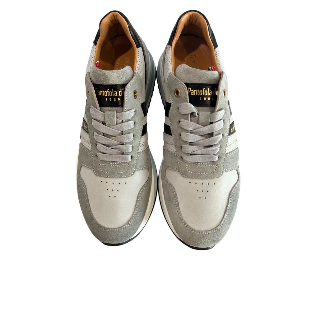 Pantofola D'Oro Grey Suede Men Sneaker | Regal Royce