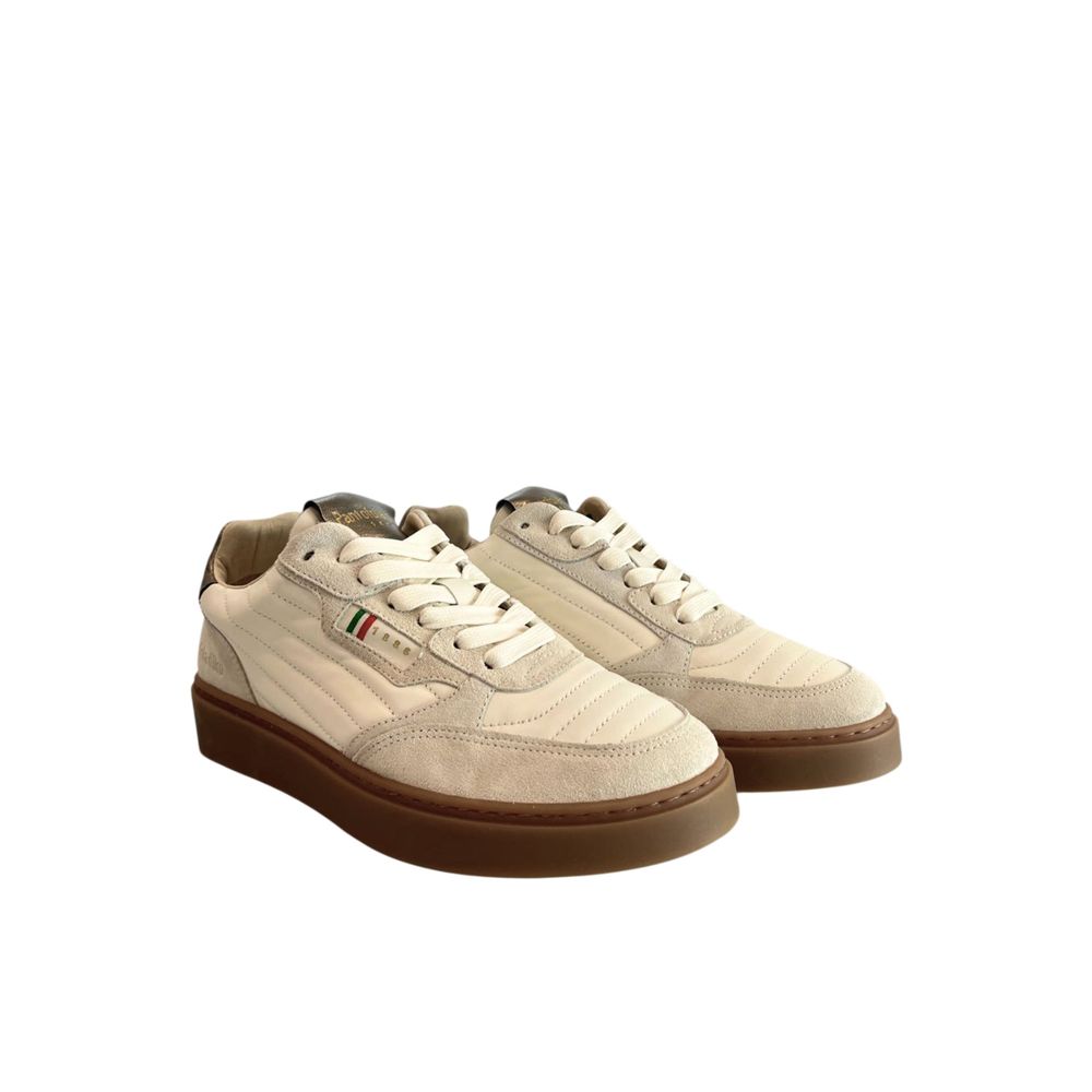 Pantofola D'Oro Beige Suede Mens Sneaker | Regal Royce