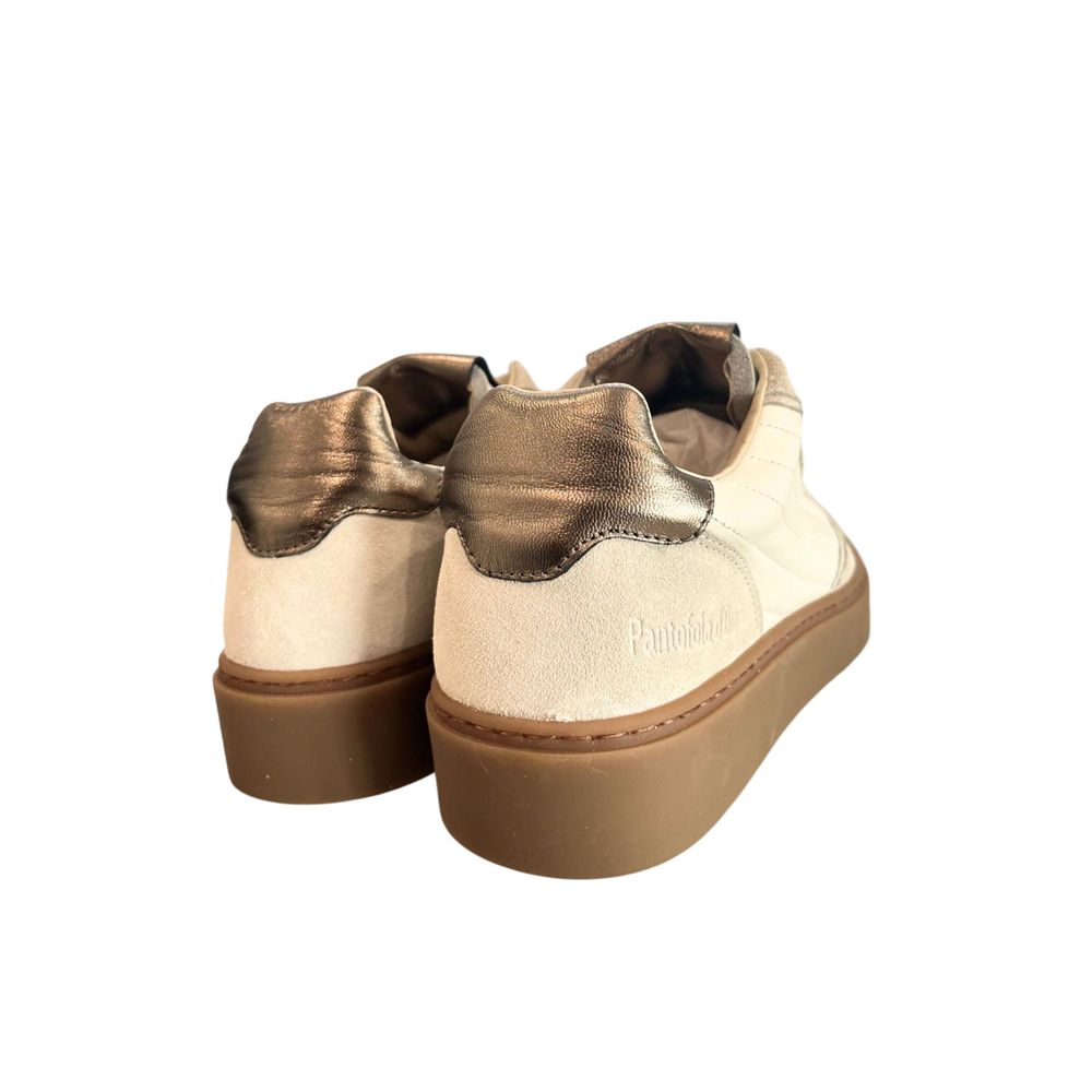 Pantofola D'Oro Beige Suede Mens Sneaker | Regal Royce