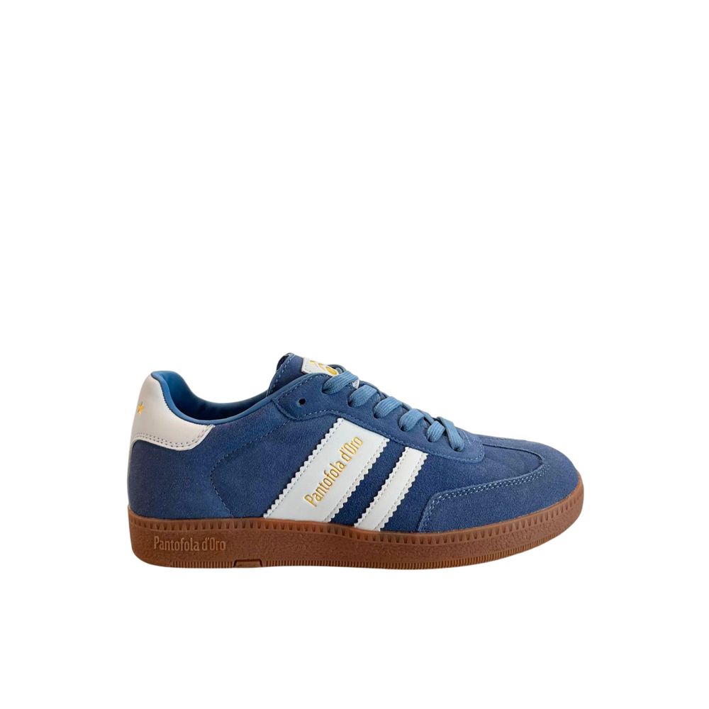 Pantofola D'Oro Blue Suede Men's Sneakers | Regal Royce