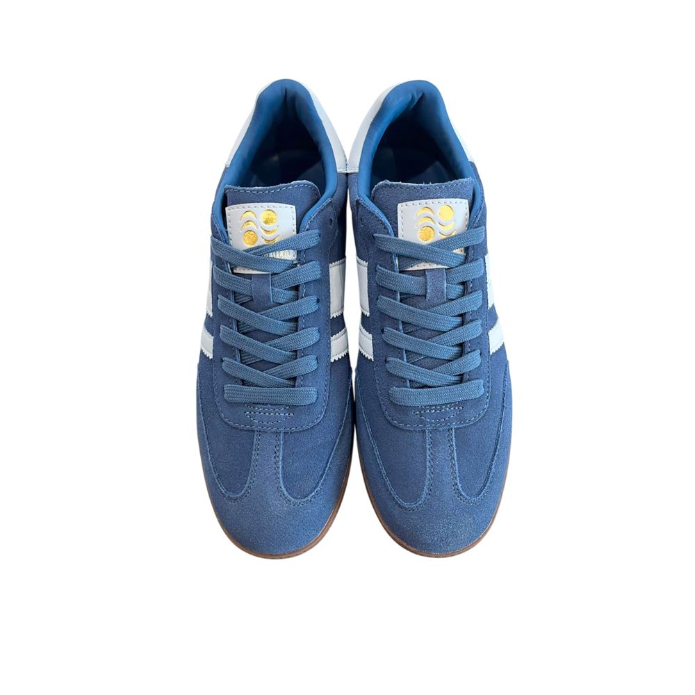 Pantofola D'Oro Blue Suede Men's Sneakers | Regal Royce
