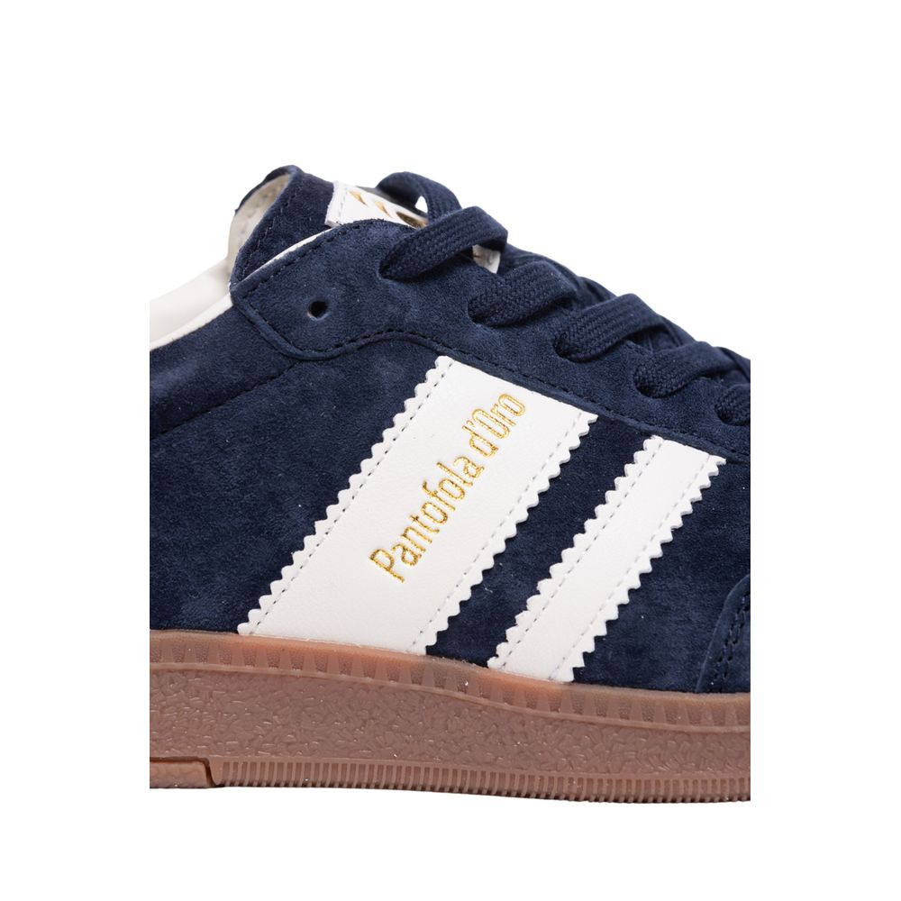 Pantofola D'Oro Blue Suede Men Sneaker | Regal Royce