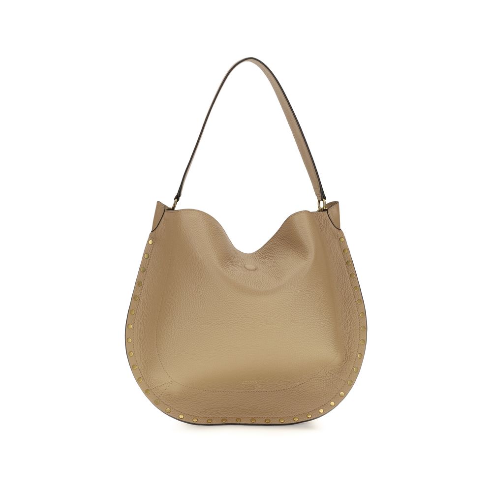 Isabel Marant Beige Calf Leather Bos Taurus Shoulder Bag | Regal Royce