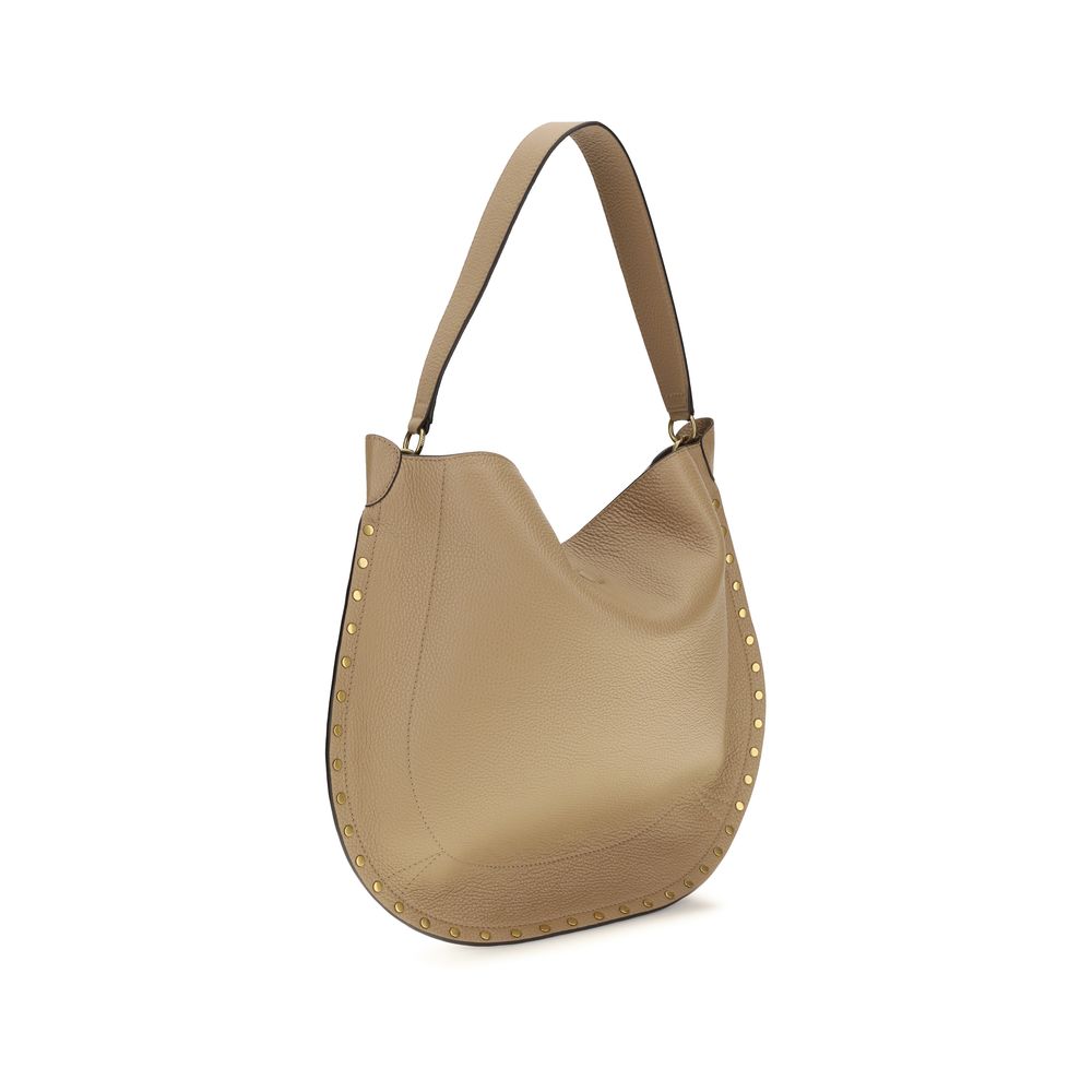 Isabel Marant Beige Calf Leather Bos Taurus Shoulder Bag | Regal Royce