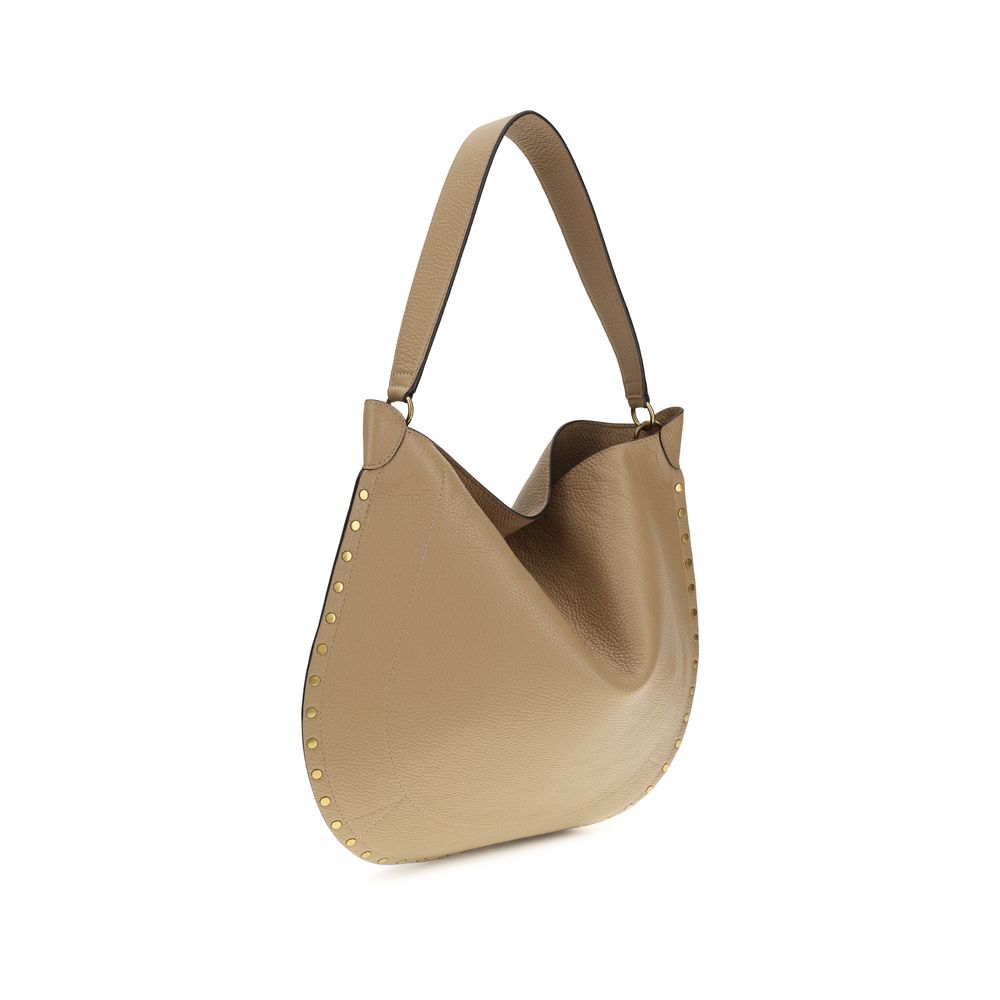 Isabel Marant Beige Calf Leather Bos Taurus Shoulder Bag | Regal Royce