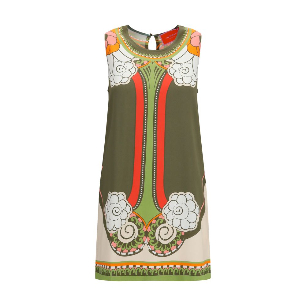 La Double J Multicolor Viscose Casual Dress | Regal Royce