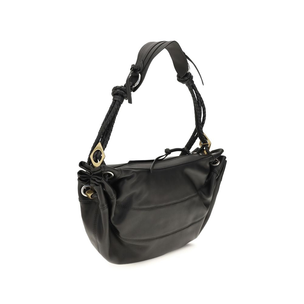 Isabel Marant Black Lamb Ovis Aries Aries Shoulder Bag | Regal Royce
