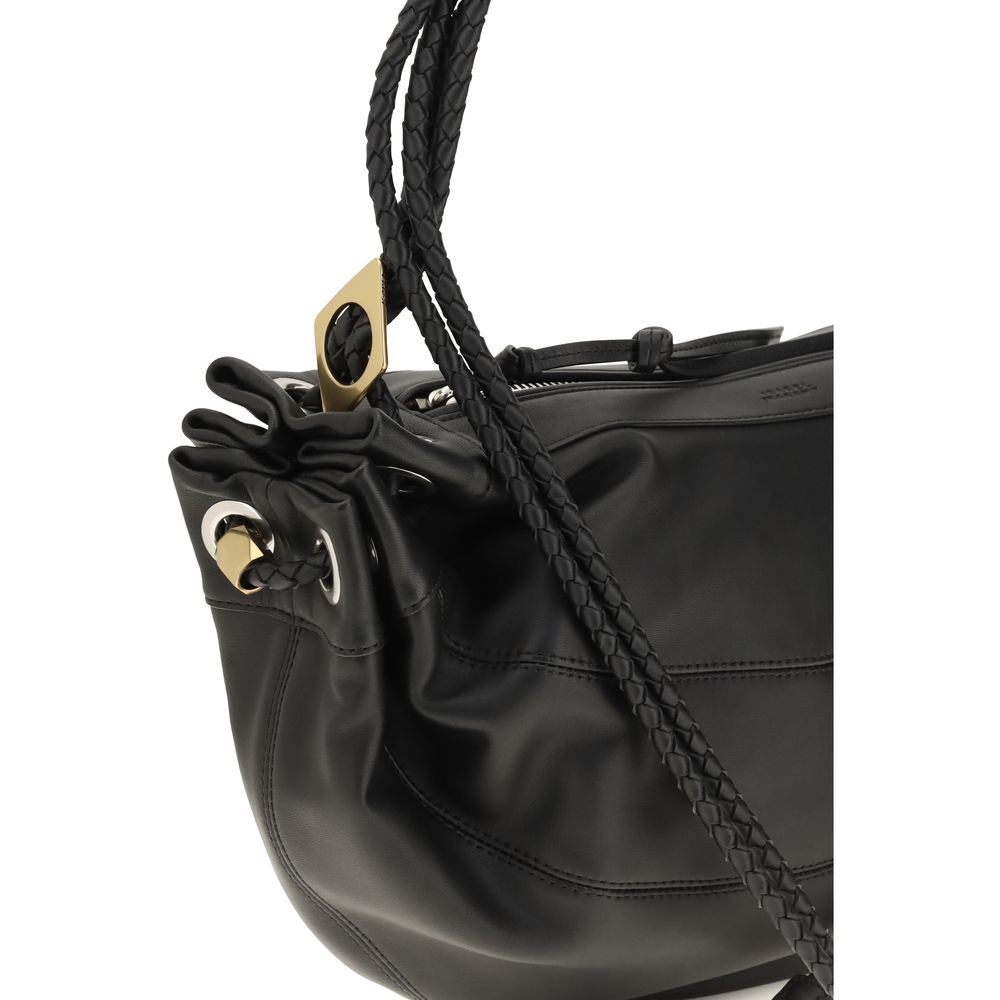 Isabel Marant Black Lamb Ovis Aries Aries Shoulder Bag | Regal Royce