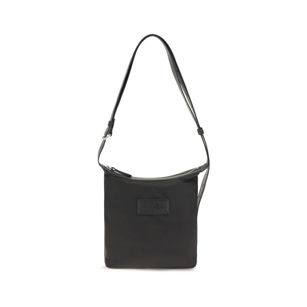 MM6 Black Nylon Shoulder Bag | Regal Royce